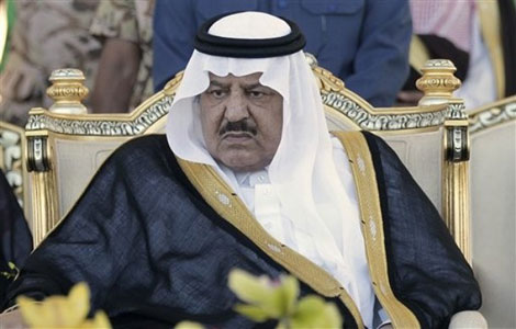 الديوان الملكي السعودي يعلن وفاة ولي العهد الأمير نايف بن عبد العزيز الشروق أونلاين